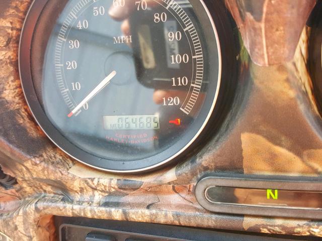 1HD1FCW145Y678407 - 2005 HARLEY-DAVIDSON FLHTCUI RED photo 8