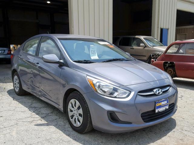 KMHCT4AE2HU193788 - 2017 HYUNDAI ACCENT SE GRAY photo 1