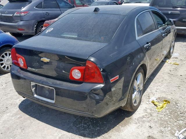 1G1ZC5E03CF319617 - 2012 CHEVROLET MALIBU 1LT 黑色 照片 4