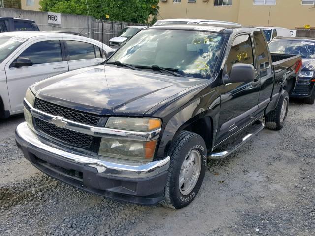 1GCCS196048102152 - 2004 CHEVROLET COLORADO BLACK photo 2