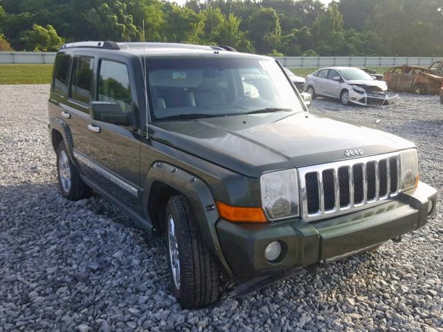 1J8HG68218C142352 - 2008 JEEP COMMANDER მწვანე ფოტო 1