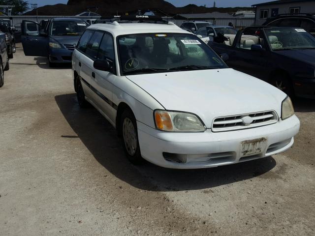 4S3BH6350Y7309014 - 2000 SUBARU LEGACY L WHITE photo 1