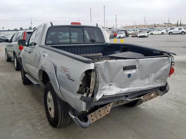 5TETU62NX7Z399006 - 2007 TOYOTA TACOMA PRE SILVER photo 3