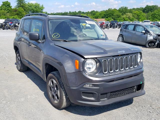 ZACCJBAB0HPF38936 - 2017 JEEP RENEGADE S 石墨色 照片 1