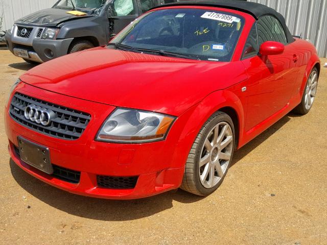 TRUUF28N141019271 - 2004 AUDI TT 3.2 RED photo 2