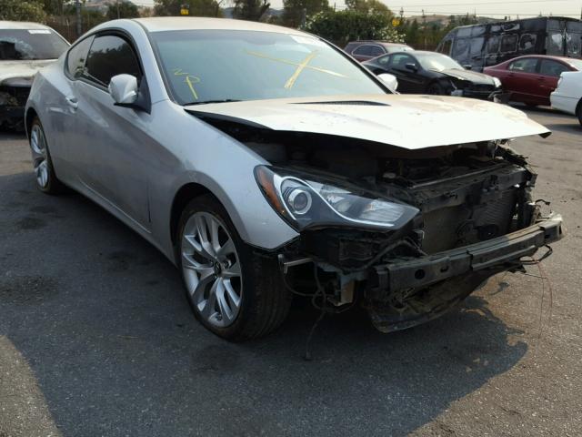 KMHHT6KJ3GU136124 - 2016 HYUNDAI GENESIS CO SILVER photo 1