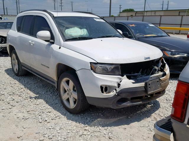 1C4NJCEA7ED666777 - 2014 JEEP COMPASS LA WHITE photo 1