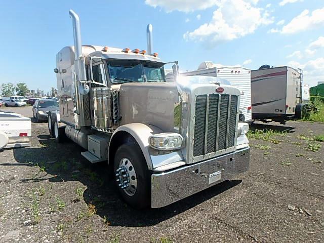 1XPXD49X98N756403 - 2008 PETERBILT 389 BEIGE photo 1