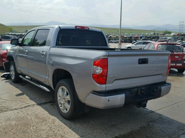 5TFAW5F12FX448644 - 2015 TOYOTA TUNDRA CRE GRAY photo 3