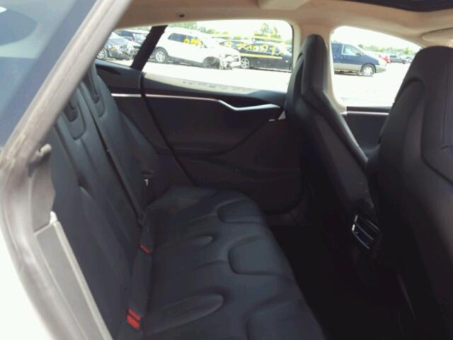 5YJSA1H18EFP47606 - 2014 TESLA MODEL S Սպիտակ լուսանկար 6