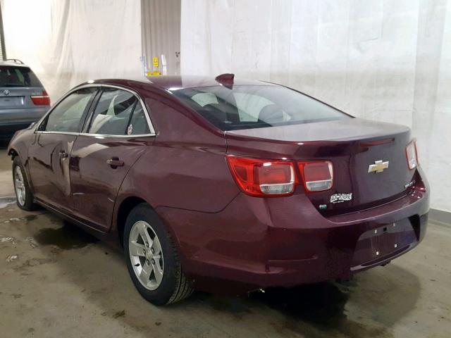 1G11C5SA6GF168482 - 2016 CHEVROLET MALIBU LIM BURGUNDY photo 3