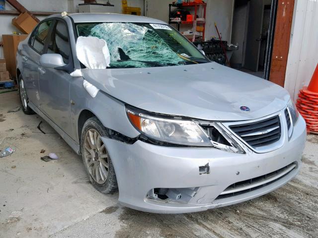 YS3FA4CYXA1609827 - 2010 SAAB 9-3 2.0T SILVER photo 1