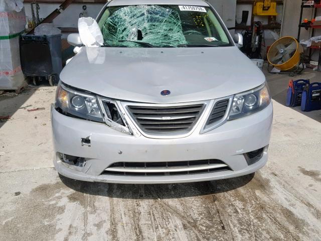 YS3FA4CYXA1609827 - 2010 SAAB 9-3 2.0T SILVER photo 9