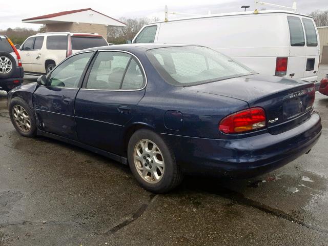 1G3WH52H1YF292611 - 2000 OLDSMOBILE INTRIGUE G BLUE photo 3