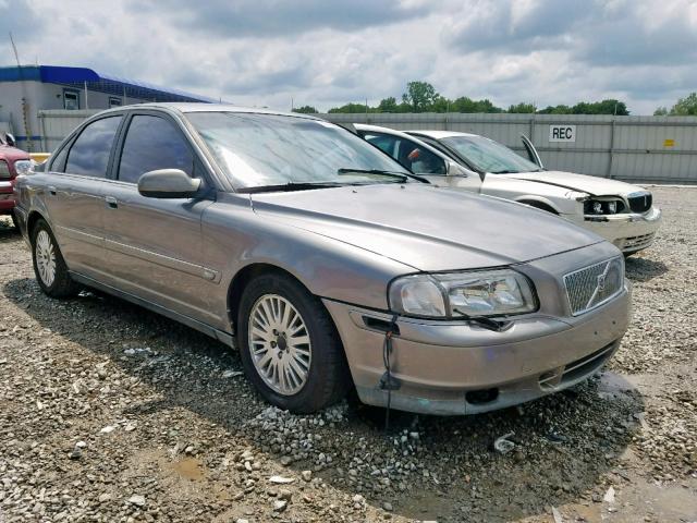 YV1TS92D541362170 - 2004 VOLVO S80 GRAY photo 1