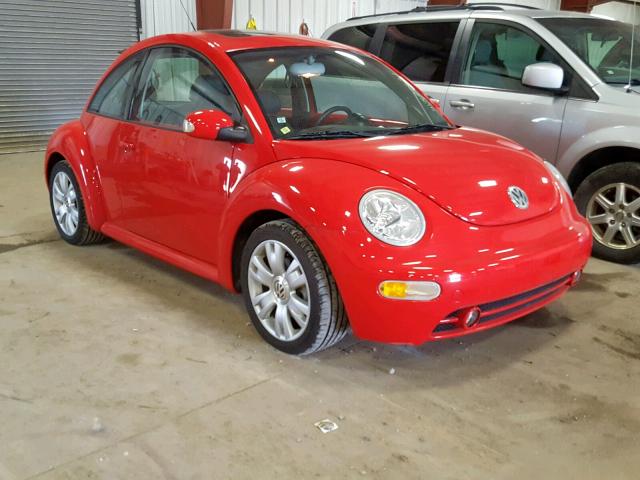 3VWCD21C83M444277 - 2003 VOLKSWAGEN NEW BEETLE წითელი ფოტო 1
