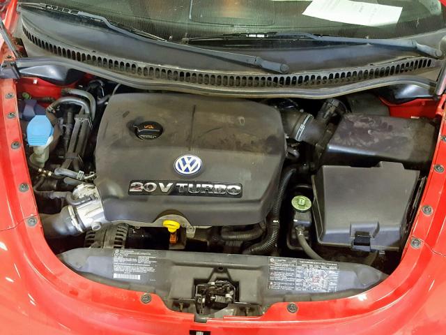 3VWCD21C83M444277 - 2003 VOLKSWAGEN NEW BEETLE წითელი ფოტო 7