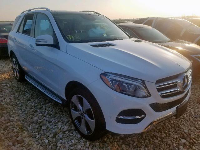 4JGDA5HB1HA946417 - 2017 MERCEDES-BENZ GLE 350 4M WHITE photo 1