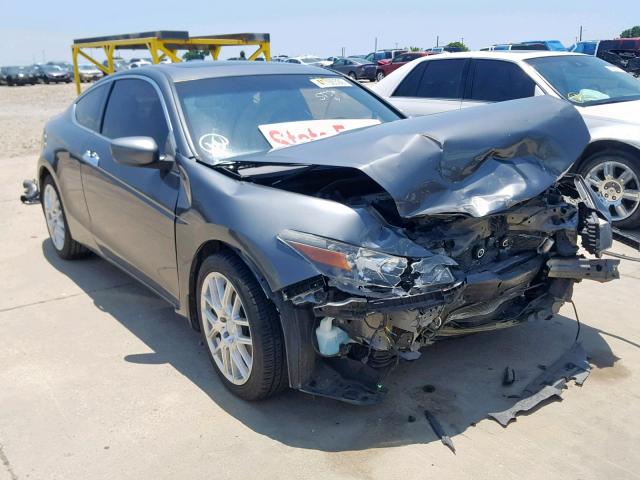 1HGCS22859A009324 - 2009 HONDA ACCORD EXL GRAY photo 1