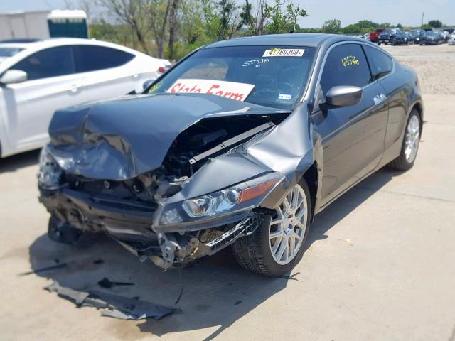 1HGCS22859A009324 - 2009 HONDA ACCORD EXL GRAY photo 2