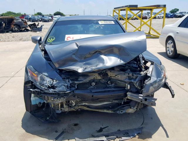 1HGCS22859A009324 - 2009 HONDA ACCORD EXL GRAY photo 9