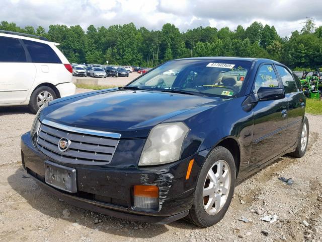 1G6DP577260125185 - 2006 CADILLAC CTS HI FEA BLACK photo 2