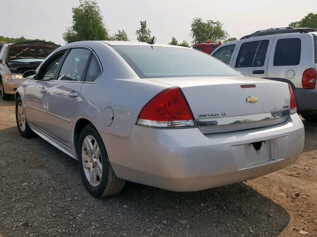 2G1WB5EK8B1164964 - 2011 CHEVROLET IMPALA LT SILVER photo 3