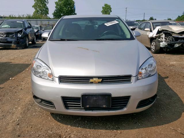 2G1WB5EK8B1164964 - 2011 CHEVROLET IMPALA LT SILVER photo 9