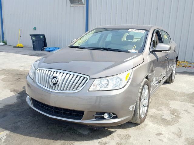 1G4GE5ED6BF391773 - 2011 BUICK LACROSSE C BROWN photo 2