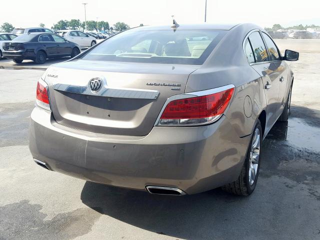 1G4GE5ED6BF391773 - 2011 BUICK LACROSSE C BROWN photo 4