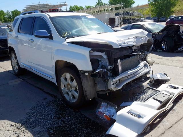 2GKFLZE35E6225820 - 2014 GMC TERRAIN DE WHITE photo 1