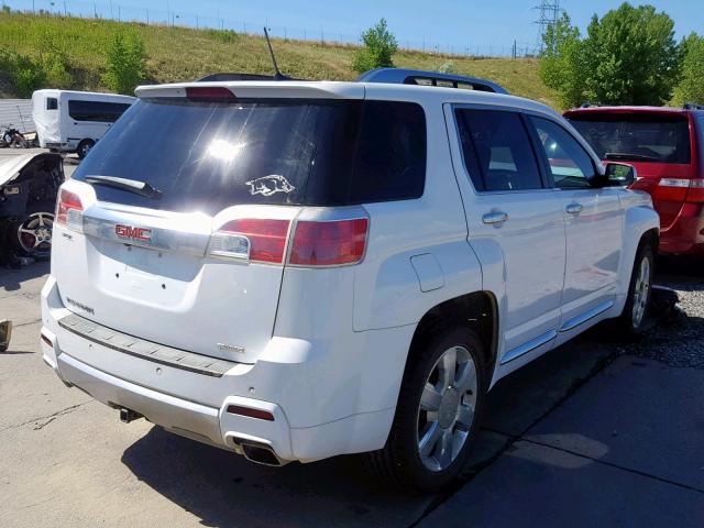 2GKFLZE35E6225820 - 2014 GMC TERRAIN DE WHITE photo 4