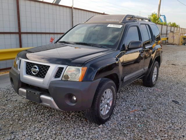 5N1AN0NU5FN650239 - 2015 NISSAN XTERRA X BLACK photo 2