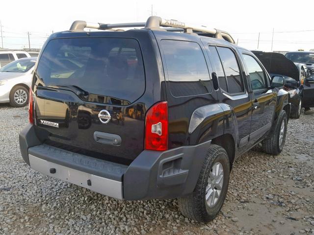 5N1AN0NU5FN650239 - 2015 NISSAN XTERRA X BLACK photo 4