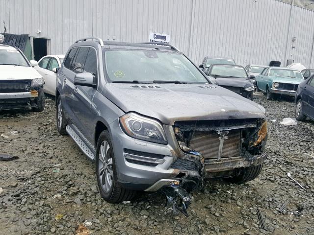 4JGDF7CE0EA418250 - 2014 MERCEDES-BENZ GL 450 4MA GRAY photo 1