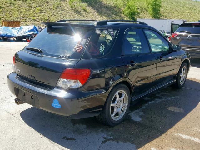 JF1GG29685G806587 - 2005 SUBARU IMPREZA WR BLACK photo 4