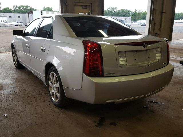 1G6DP577470179184 - 2007 CADILLAC CTS HI FEA SILVER photo 3