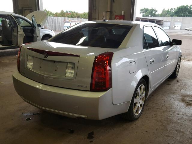 1G6DP577470179184 - 2007 CADILLAC CTS HI FEA SILVER photo 4