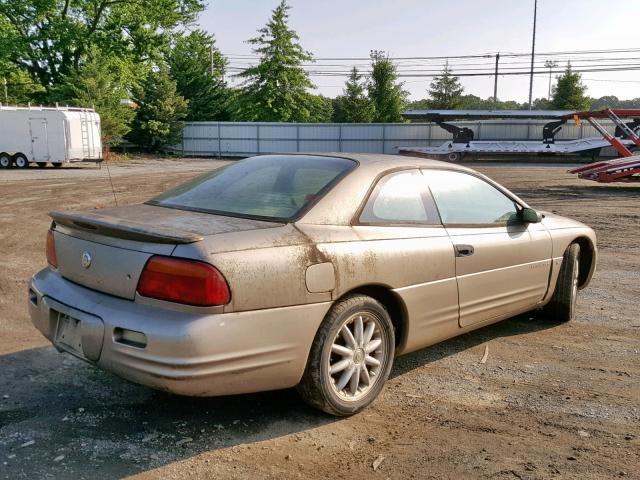 4C3AU52N2WE097439 - 1998 CHRYSLER SEBRING LX GOLD photo 4