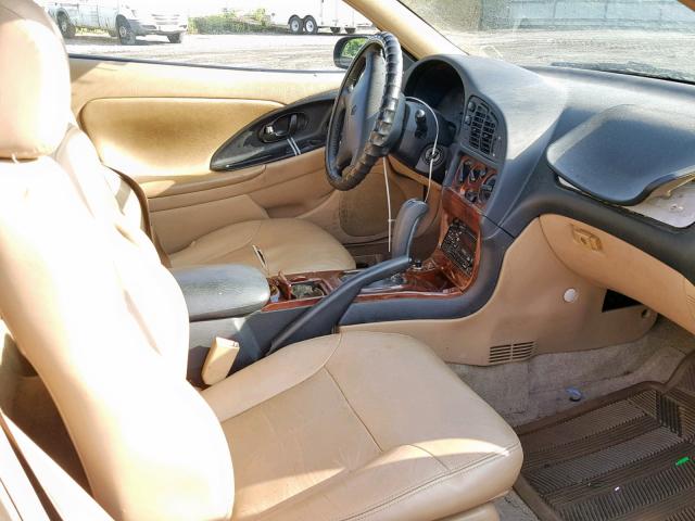 4C3AU52N2WE097439 - 1998 CHRYSLER SEBRING LX GOLD photo 5