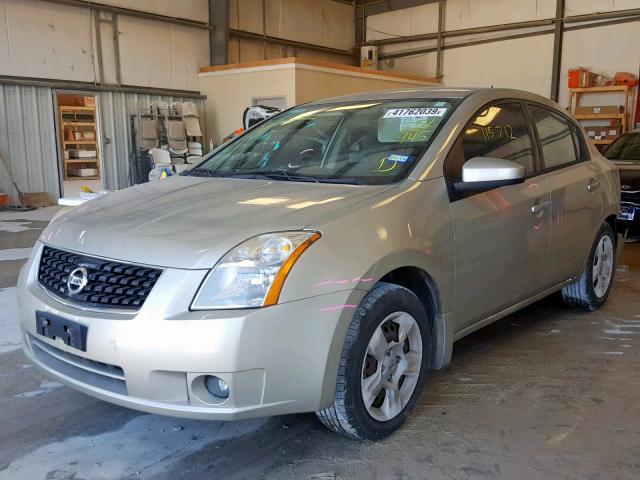 3N1AB61E58L732945 - 2008 NISSAN SENTRA 2.0 GRAY photo 2