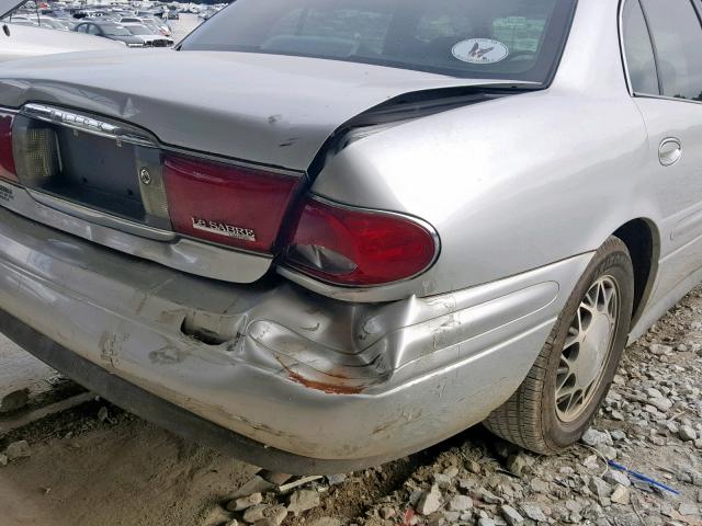 1G4HR54K13U241088 - 2003 BUICK LESABRE LI SILVER photo 9