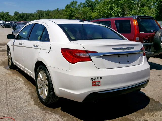 1C3BC1FG0BN606631 - 2011 CHRYSLER 200 TOURIN WHITE photo 3