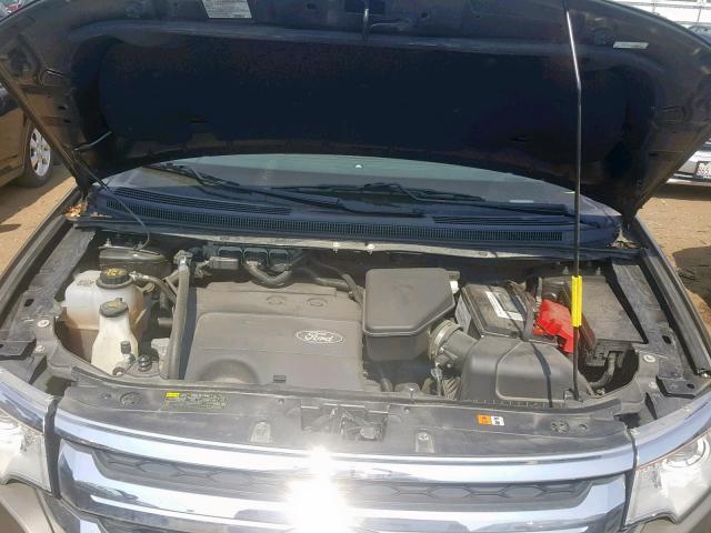 2FMDK3KCXDBB69446 - 2013 FORD EDGE LIMIT GRAY photo 7