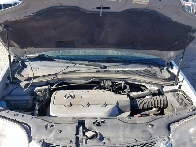 2HNYD18244H514948 - 2004 ACURA MDX GRAY photo 7