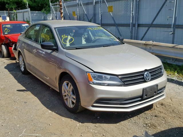 3VW2K7AJ1FM221175 - 2015 VOLKSWAGEN JETTA BASE SILVER photo 1