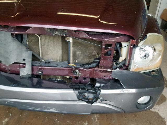 1D4HB48D15F524437 - 2005 DODGE DURANGO SL BURGUNDY photo 9