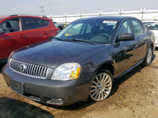 1MEHM42137G605439 - 2007 MERCURY MONTEGO PR შავი ფოტო 2