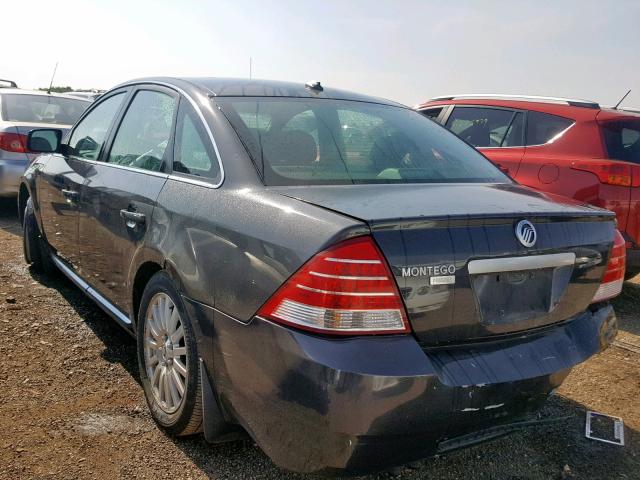 1MEHM42137G605439 - 2007 MERCURY MONTEGO PR შავი ფოტო 3
