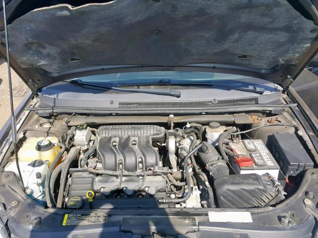 1MEHM42137G605439 - 2007 MERCURY MONTEGO PR შავი ფოტო 7